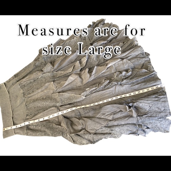 Bohemian lace layer skirt - Picture 4 of 11